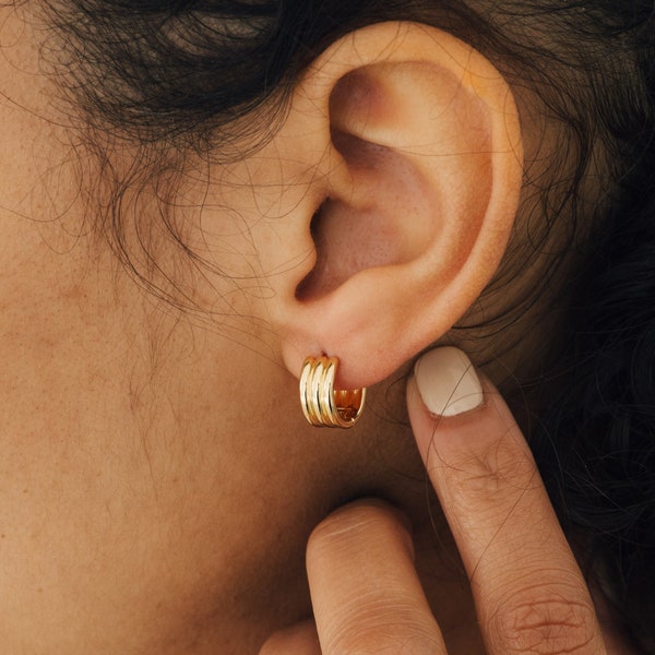 Bold Chunky Earrings Etsy