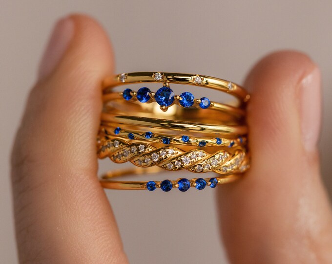 Stackable Rings - Etsy