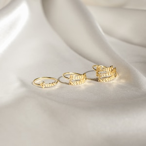 Doppelter Namensring Ring mit zwei Namen aus Sterlingsilber, Gold und Roségold Personalisiertes Geschenk für Mama Geschenk für die beste Freundin RM75F68 Bild 4