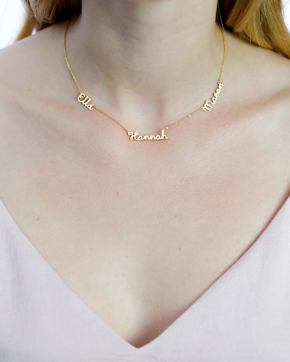 etsy personalized name necklace