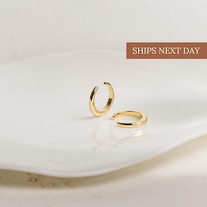Cartilage Ear Cuff Earrings by Caitlyn Minimalist • Gold Ear Cuffs • Minimalist Jewelry • Ear Cuff No Piercing • Gift for Her • ER048