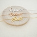 Personalized Name Necklace • Dainty Custom Name Necklace • Children Necklace • Bridesmaids Gifts • New Mom Gift • MOTHERS GIFT • NH02F18 