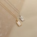Pearl Locket Necklace by Caitlyn Minimalist • Silver Locket Pendant for ...