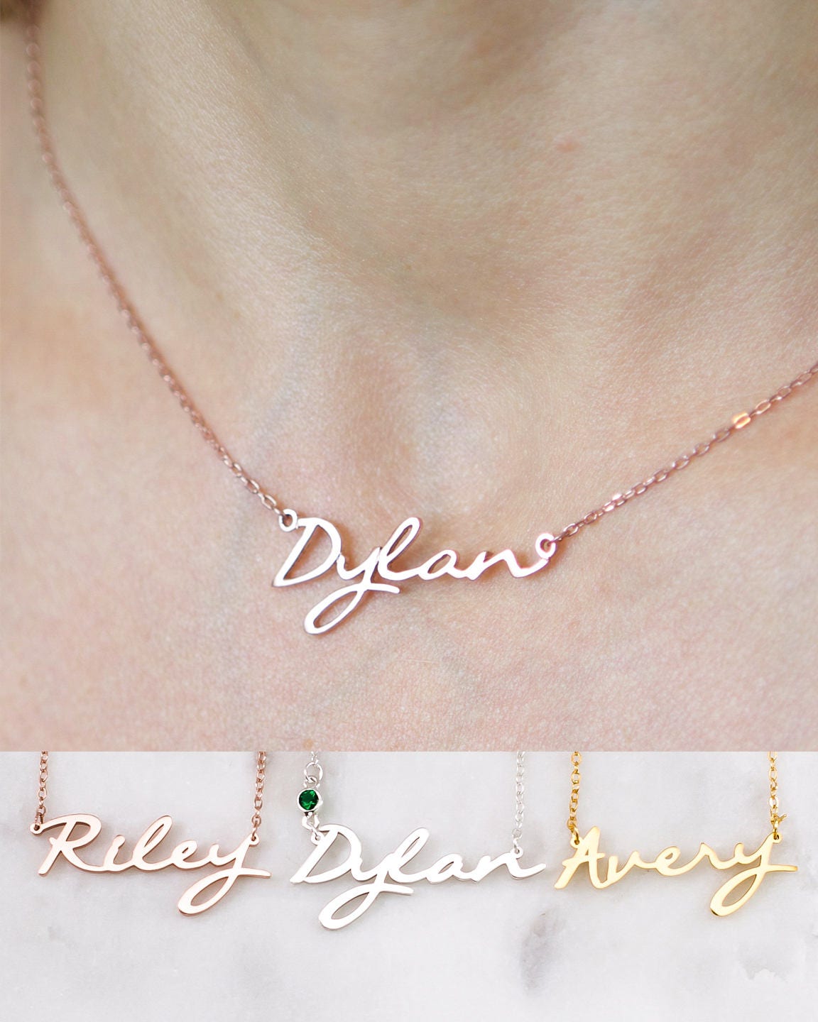 Custom Name Necklace Children Necklace 