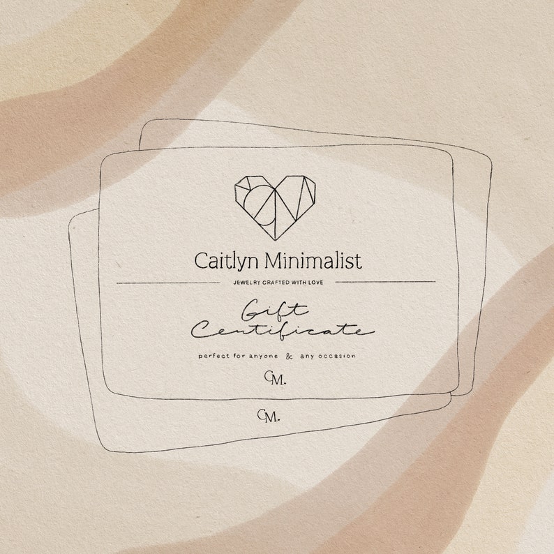 GIFT CARD by CaitlynMinimalist • GC111 