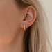 THEA Twisted Huggie Earrings by Caitlyn Minimalist • New Petite Hoop Earrings • Perfect Simple Earrings For Her • ER046 