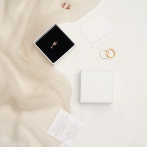 Dainty Initial Ring Custom Letter Ring in Sterling Silver, Gold & Rose Gold Bridesmaids Gifts MOTHER GIFTS RM47F30 image 10