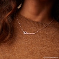 Perfect Gift for Her • Minimalist Name Necklace by CaitlynMinimalist in Sterling Silver, Gold and Rose Gold • Accessories for Mom • NH02F66