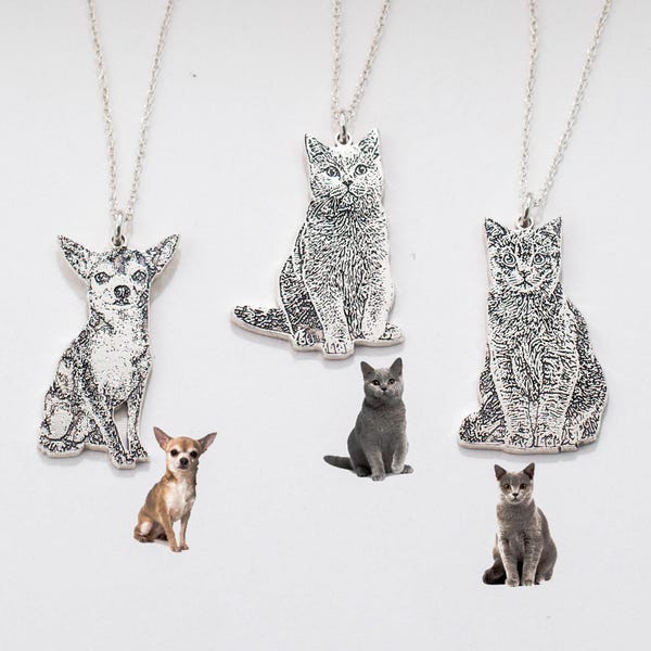 Ditt fotohalsband för husdjur • Bildhalsband • Personligt halsband för katt • Anpassat hundhalsband • Minnesgåva för husdjur • Gåva till husdjursälskare • NM41
