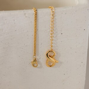 Lobster Clasp Extender Set by CaitlynMinimalist • Set of 2 Bracelet & Necklace Extenders in Gold • Minimalist Jewelry • Gift for Mom • XR045 image 8