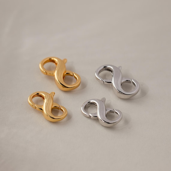 Lobster Clasp Extender Set by CaitlynMinimalist • Set of 2 Bracelet & Necklace Extenders in Gold • Minimalist Jewelry • Gift for Mom • XR045
