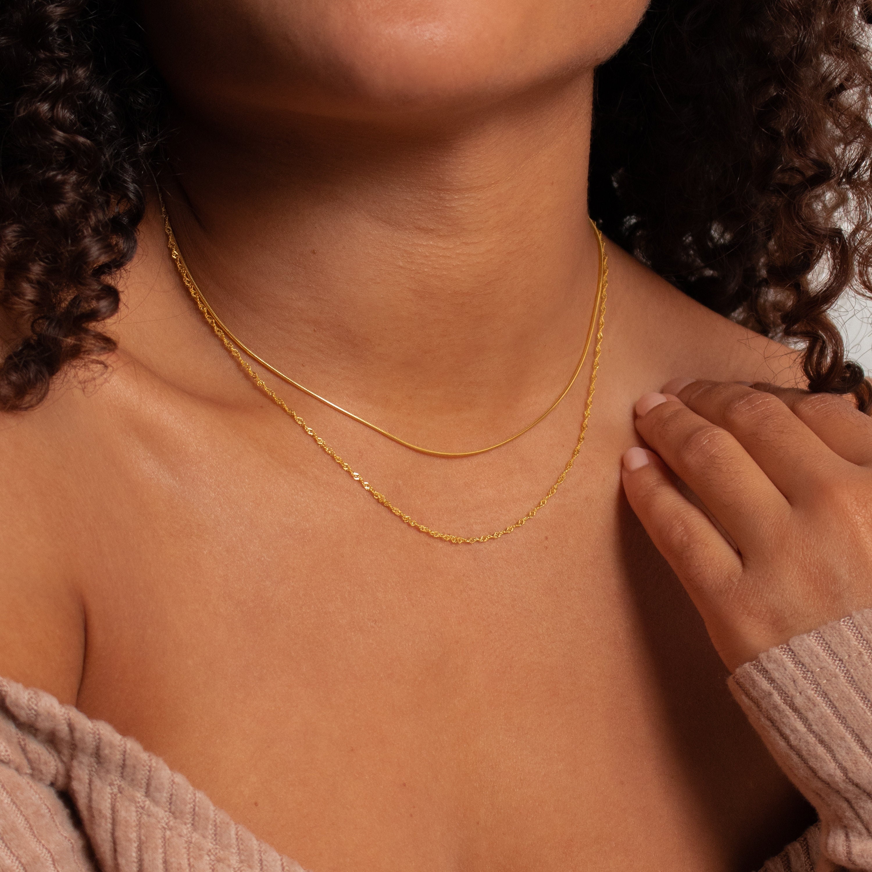 YLANA// Choker Necklace Sexy Collarbone Necklace Minimalist