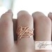 GRANDMA GIFT • Handwriting Ring • Custom Actual Signature Ring • Handwriting Personalized Keepsake Jewelry • Mother in Law Gift • RM01