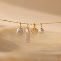 Pearl Pendant Charms by Caitlyn Minimalist • Dangling Pearls for Charm Bracelet & Charm Necklaces • Perfect Addition to your Everyday Style