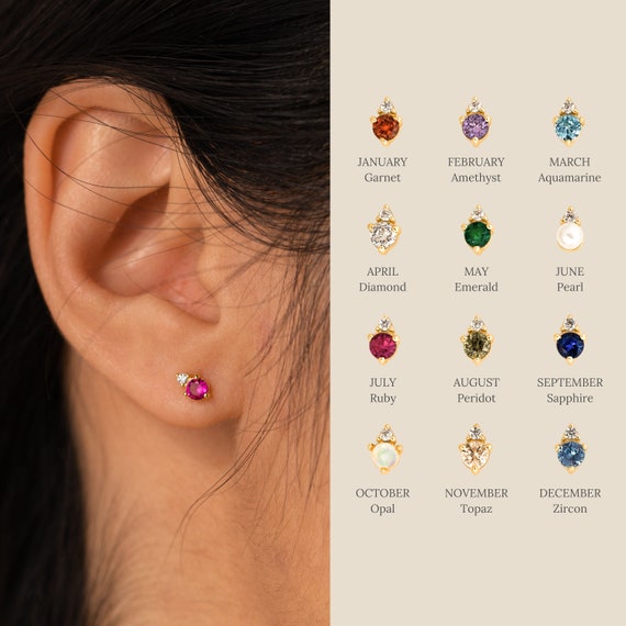 Raindrop Studded Earrings Raindrop Studded Earrings