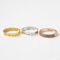 Handwriting Ring • Actual Fingerprint Ring • Wedding Bands • Eternity Ring • Engagement Ring • Personalized Gift • Couples Gift • RM24