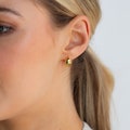 Thick Hoops by Caitlyn Minimalist • Chunky Hoop Earrings in Silver, Gold • Perfect Everyday Look • Anniversary Gifts • ER225