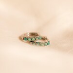 Silver Hoop Earrings