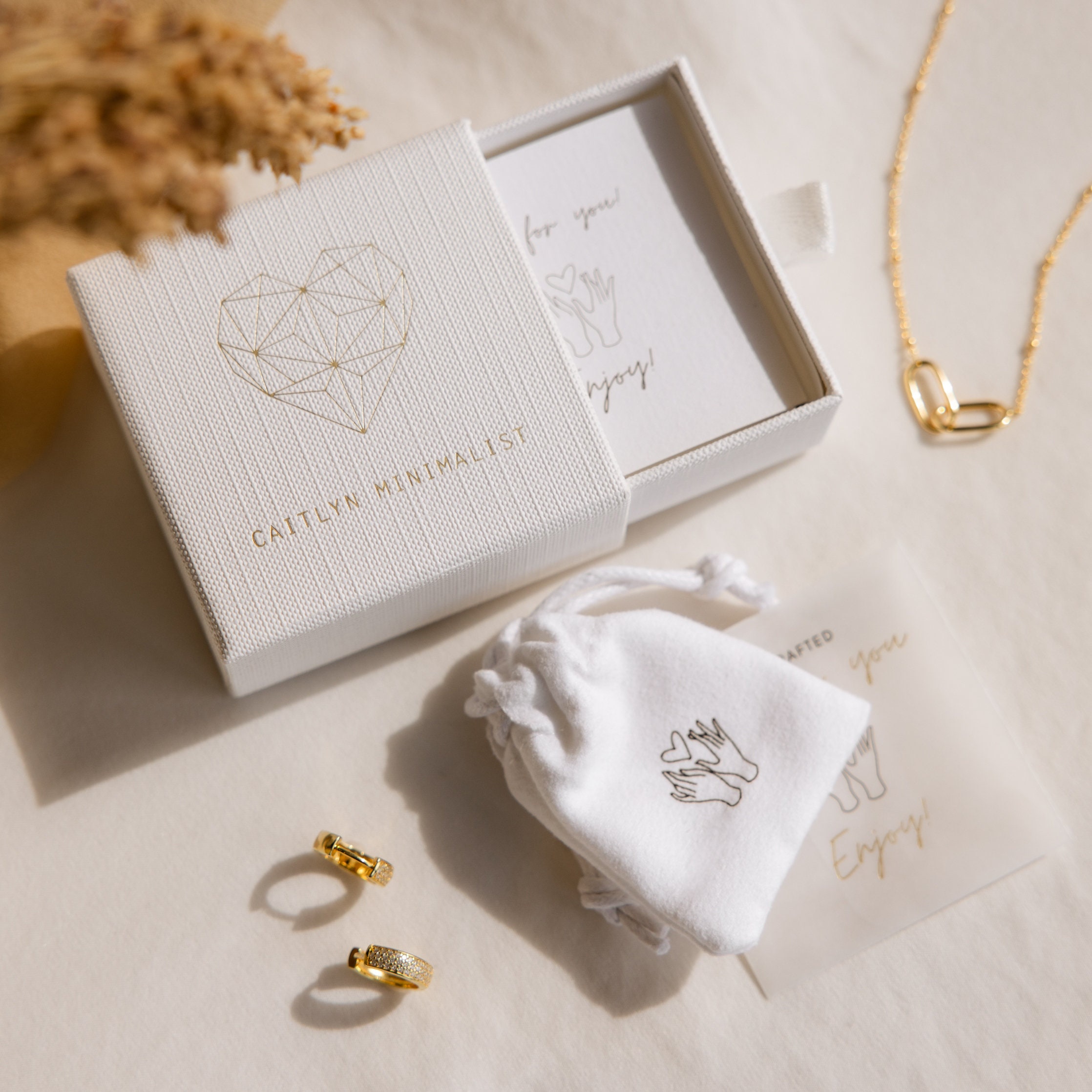 Custom Bridal Handwriting Bouquet Charm | Caitlyn Minimalist Rose Gold / Rectangle / Both Sides (+$8)
