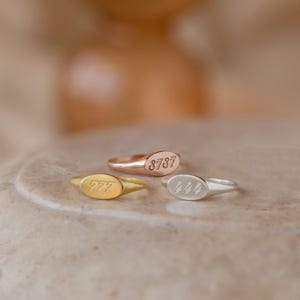Custom Lucky Numbers Ring by Caitlyn Minimalist • Angel Numbers Ring • Perfect Stackable Ring • Birthday Gift • RM70NIF62