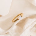 Dainty Opal Baguette Ring by Caitlyn Minimalist • Opal Gemstone Ring • Engagement, Promise Ring • Anniversary Gift for Girlfriend • RR087