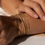 Gold Stackable Bracelets