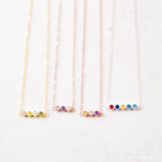 LIMITED EDITION BIRTHSTONE NECKLACE – ERICA WOOLSTON | OFFICIAL SITE