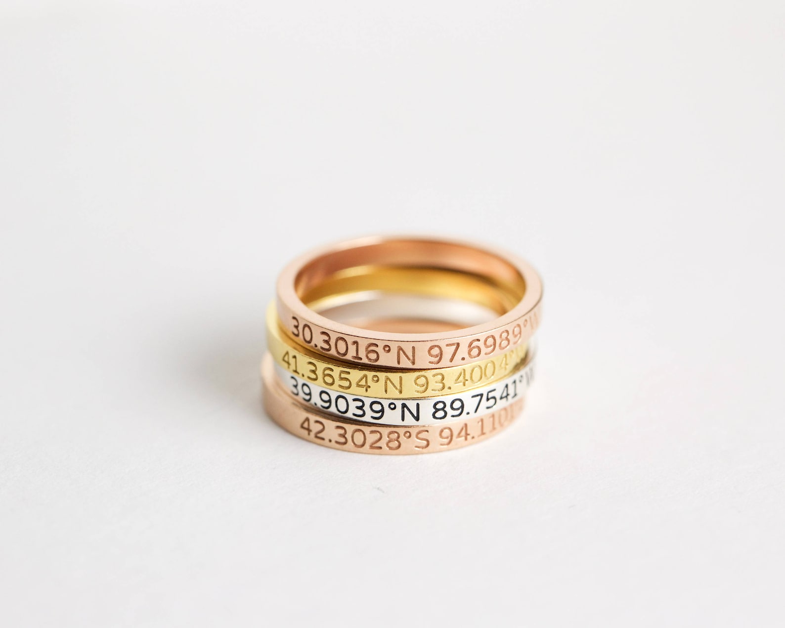 Customized Coordinates Jewelry