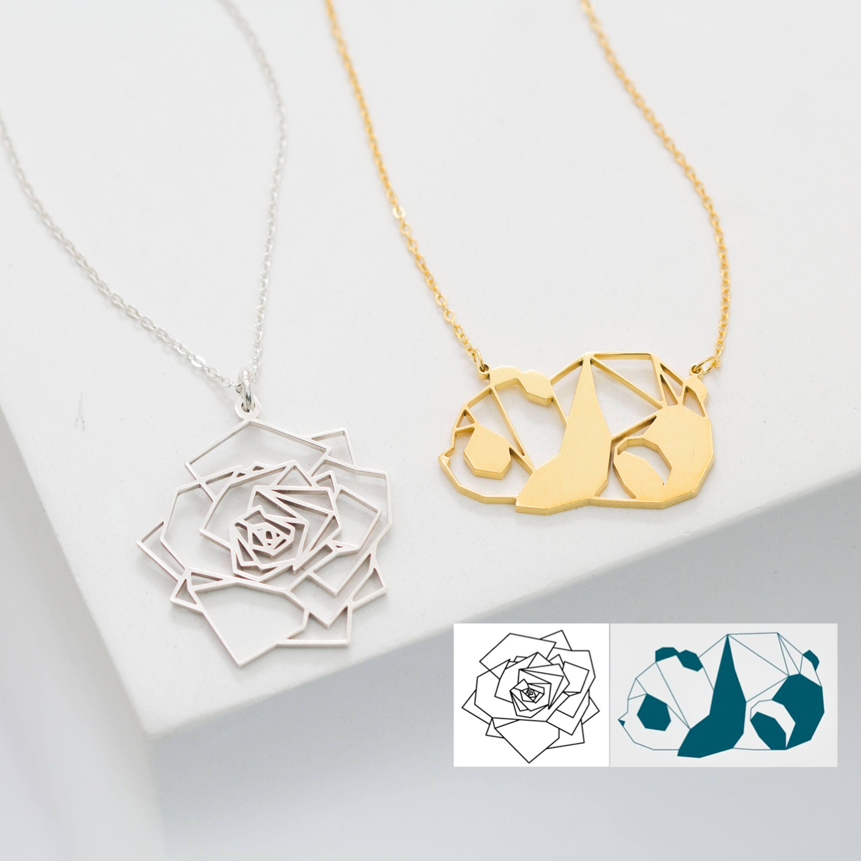 Your Logo Necklace Personalized Logo Necklace Wholesale Etsy