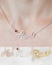 Best Mother Gift • Custom Name Mothers Necklace • Children Name Necklace • Baby Gift Name Necklace • Baby Girl Birthday Gift • NH04F18 