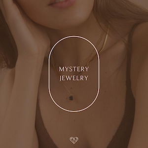 Mystery Jewelry by Caitlyn Minimalist • Mystery Minimalist Jewelry • Surprise Dainty Earrings, Necklace, Bracelet, or Rings • Birthday Gift