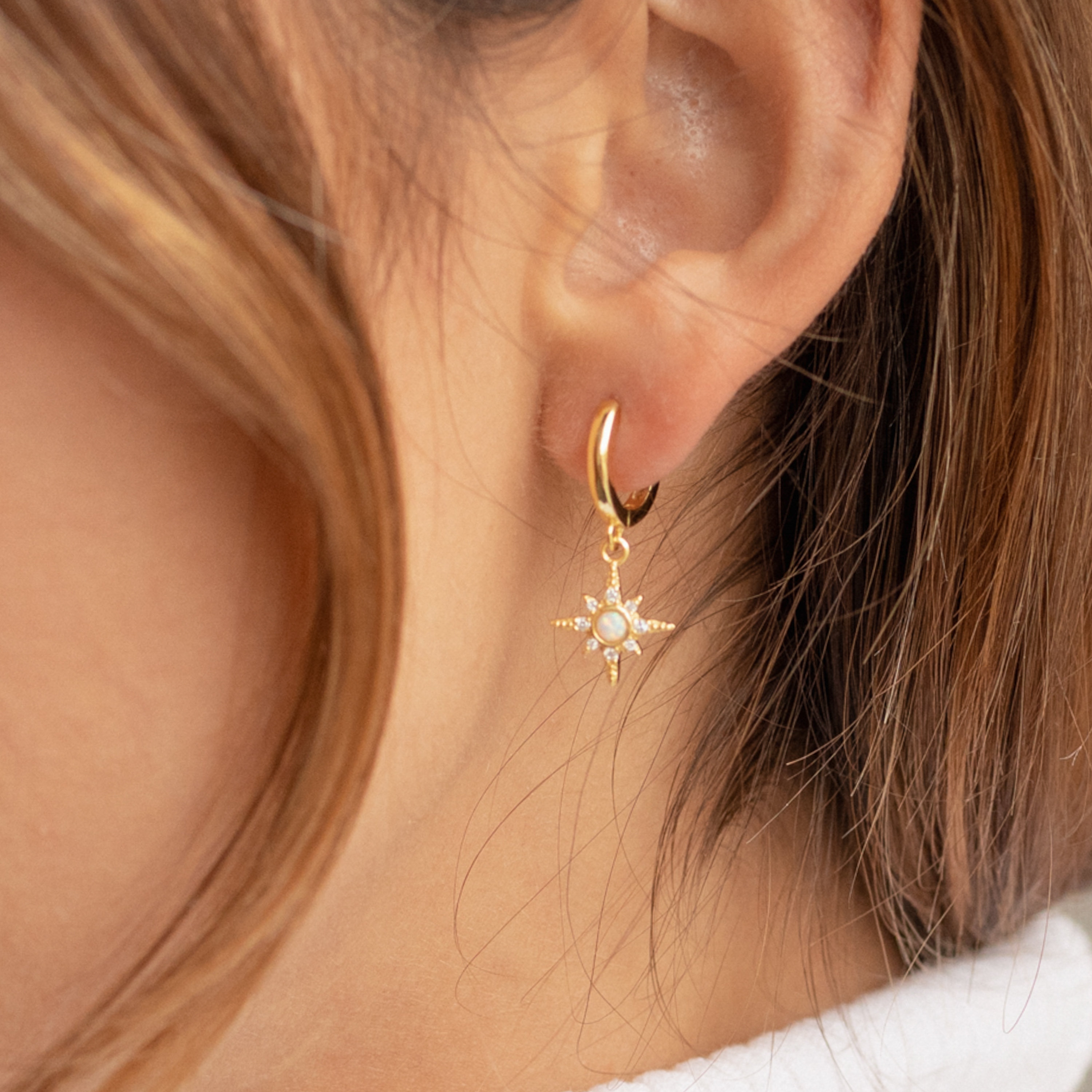 Star Ear Cuff Chain Earrings by Caitlyn Minimalist Pave -  Norway