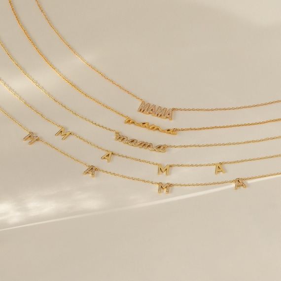 Etsy mothers necklace sales