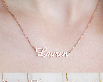 Personalized Name Necklace • Customized Your Name Jewelry • Best Friend Gift • Gift for Her • BRIDESMAID GIFTS • Mother Gifts • NH02F49