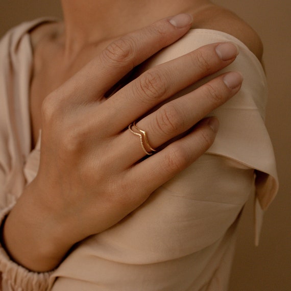 Tara sterling silver shop 2 ring duet set