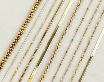 Minimalist Necklace Chains by Caitlyn Minimalist • Figaro