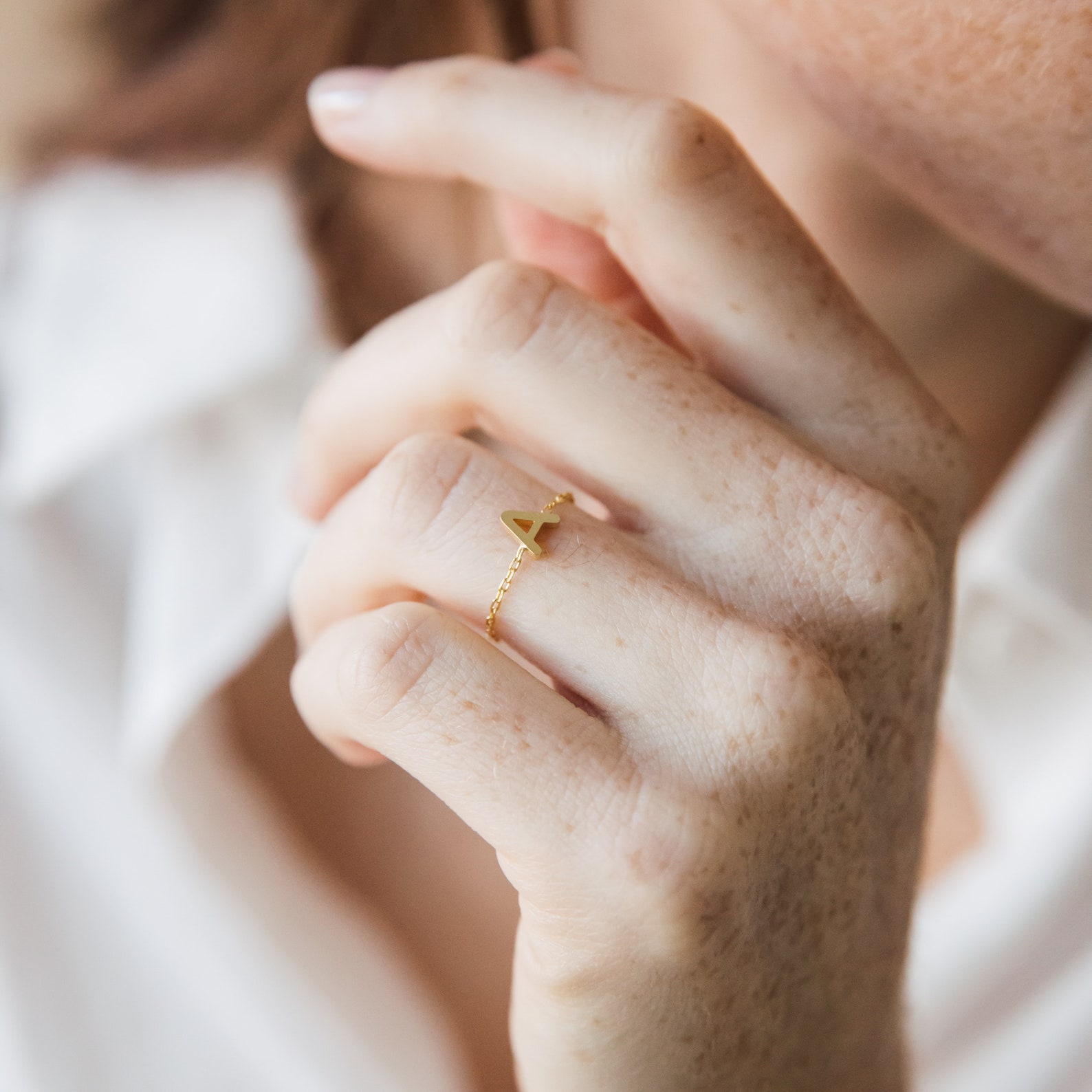 caitlyn minimalist handwriting ring caitlyn minimalist handwriting ring