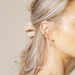 Cartilage Ear Cuff Earrings • Trending Ear Cuffs, Minimalist Style • Ear Cuff No Piercing • Perfect Gift for Her • ER048 image 4