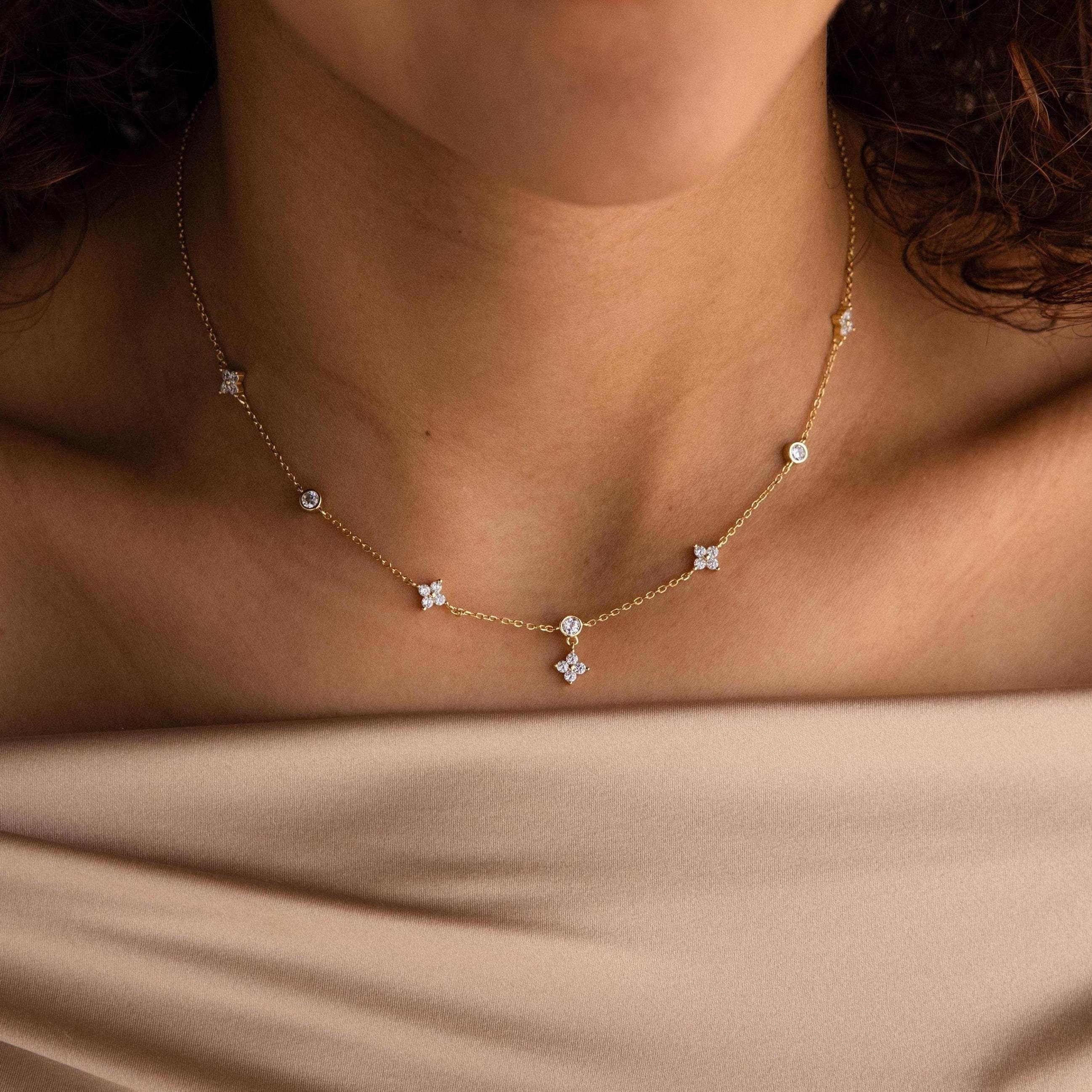 slim fit dress slacks 3pcs Jewelry Set l Silver l Gold Rhinestone Earrings l Necklace l Bracelet  l Prom l Wedding JS-948
