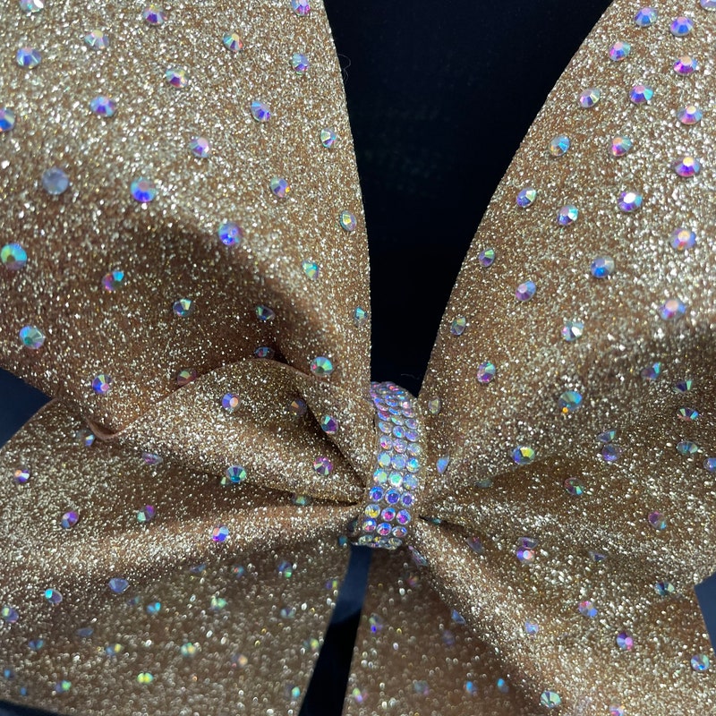 Cheer Bow Hair Elastics Etsy