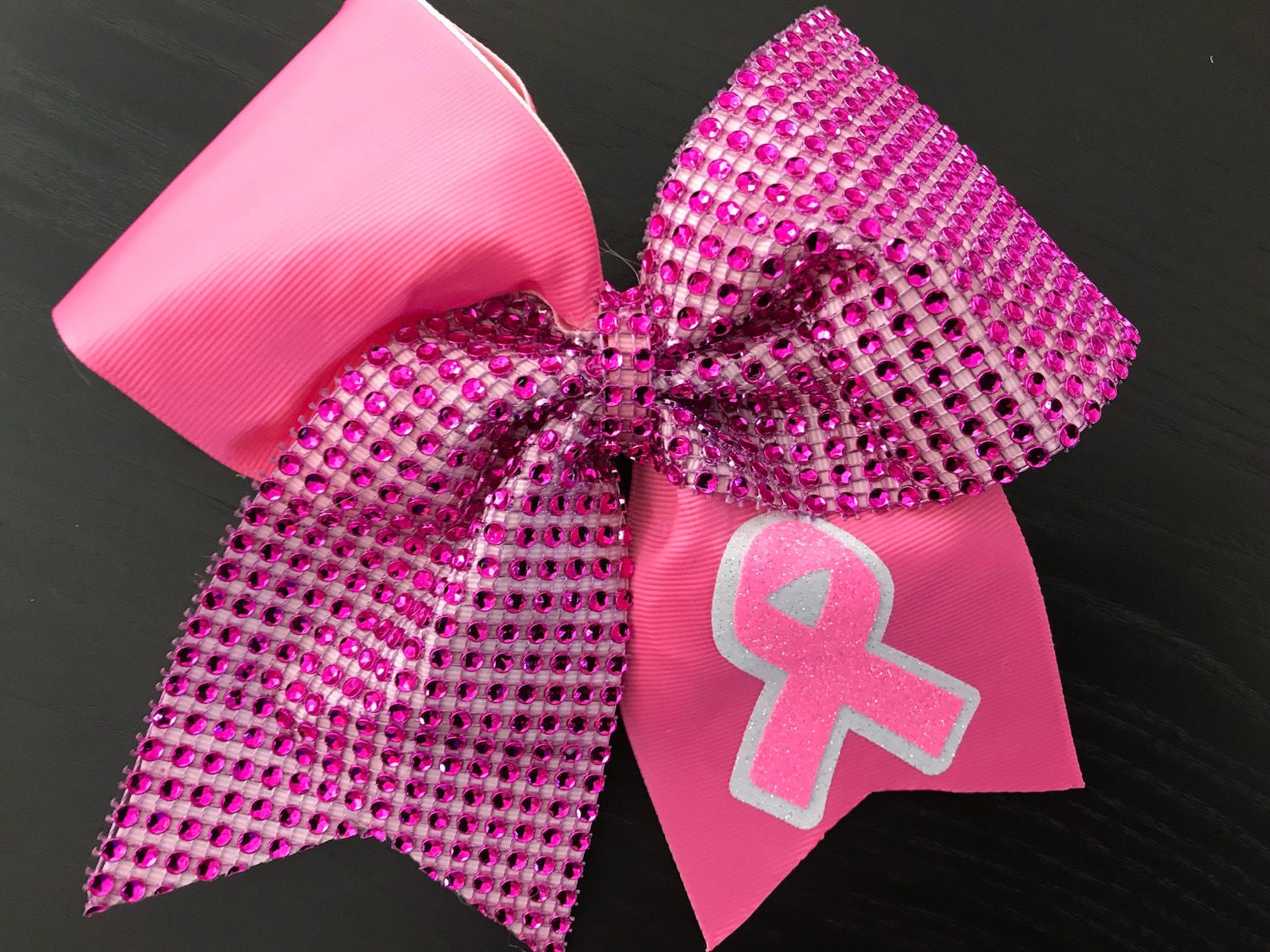 Pink Breast Cancer Cheer BowPinkBowPinkCheerBowPink Etsy