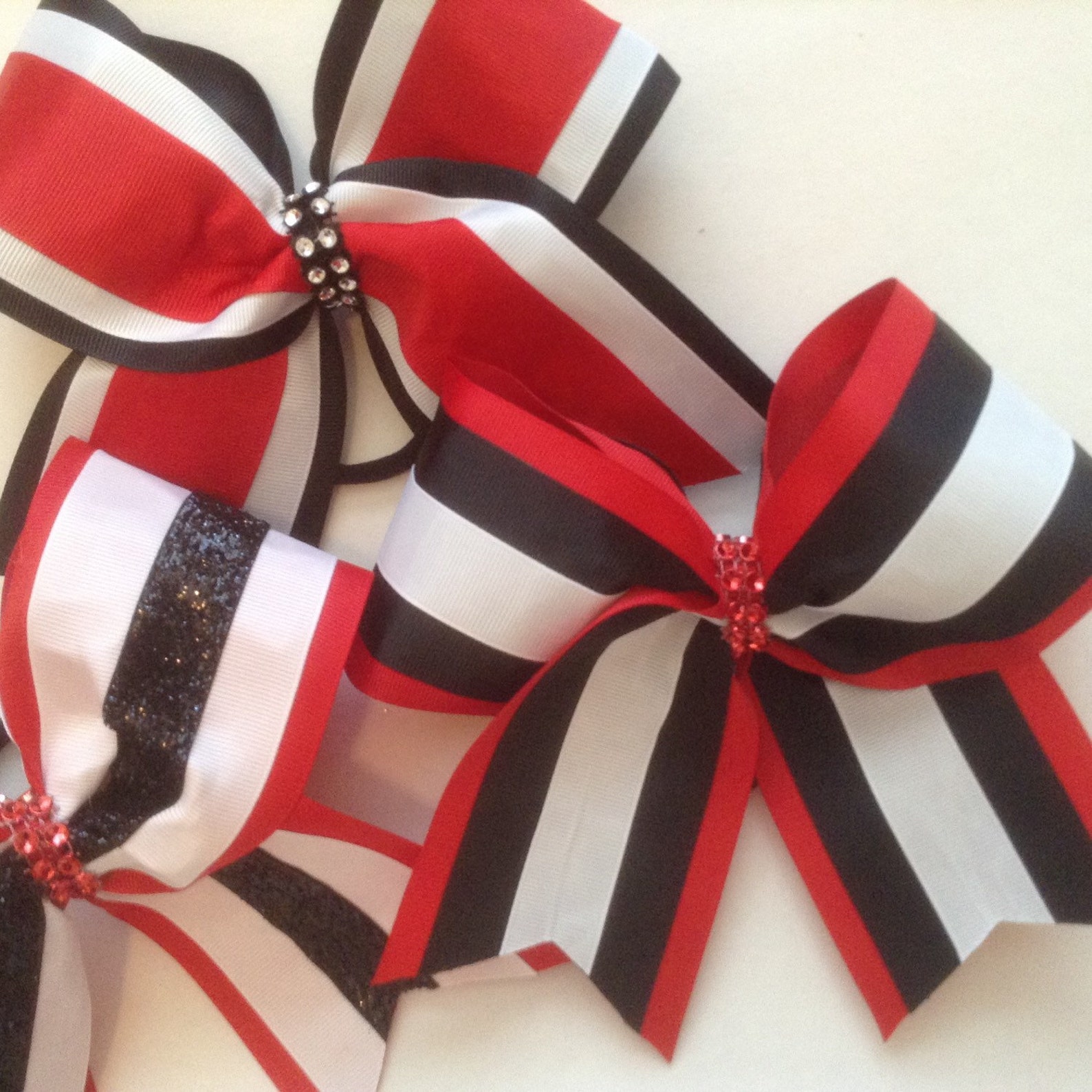 UGA Cheer Bow Colors Etsy