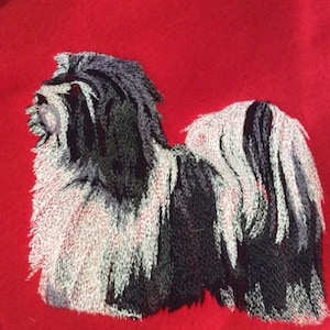 Special Edition Embroidered Havanese Blanket/Throw