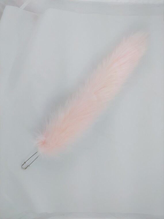 10offsale LUXE bdsm cosplay clip on pin on kitten tail petplay crossdresser sissy fetish kinky ddlg lolita