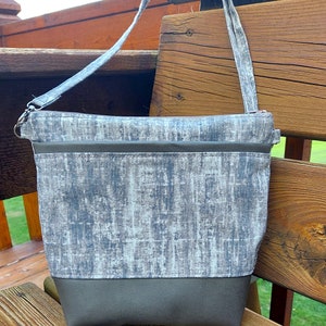 Crossbody Bag, Small Purse with Adjustable Shoulder Strap, Zip Closure, Zip Pocket & Magnetic Pocket, 3 Card slots inside 9x9x1.5