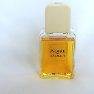 IVOIRE by Pierre BALMAIN 1970&#39;s vintage Eau de Toilette 50 ml, BALMAIN Designer Fragrance, Designer Perfume Made in France