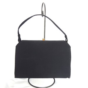 ヴィンテージ ブラック シルク MCM ミッドセンチュリー モダン 