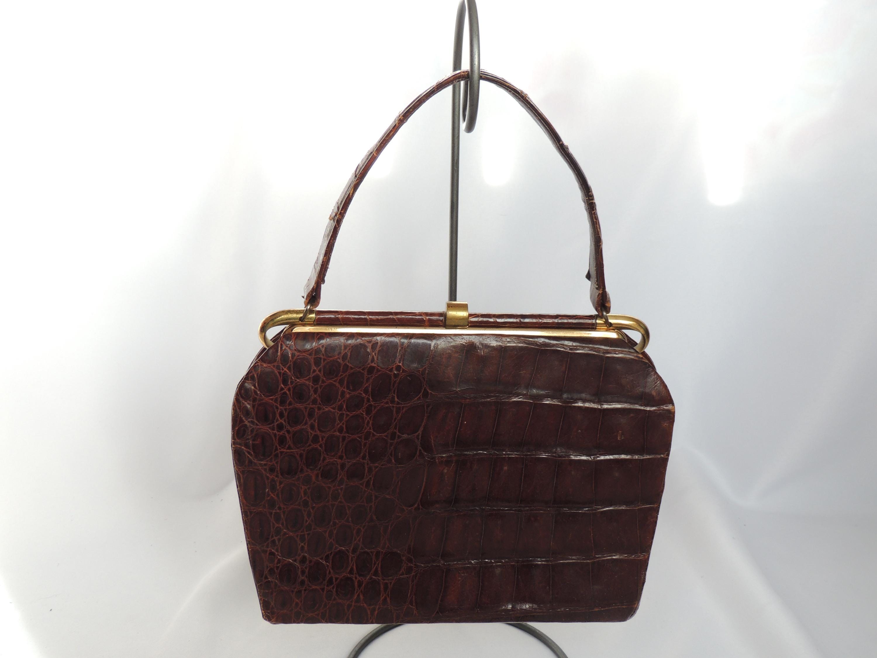 ヴィンテージ ブラウン リザード MCM ミッドセンチュリー モダン 