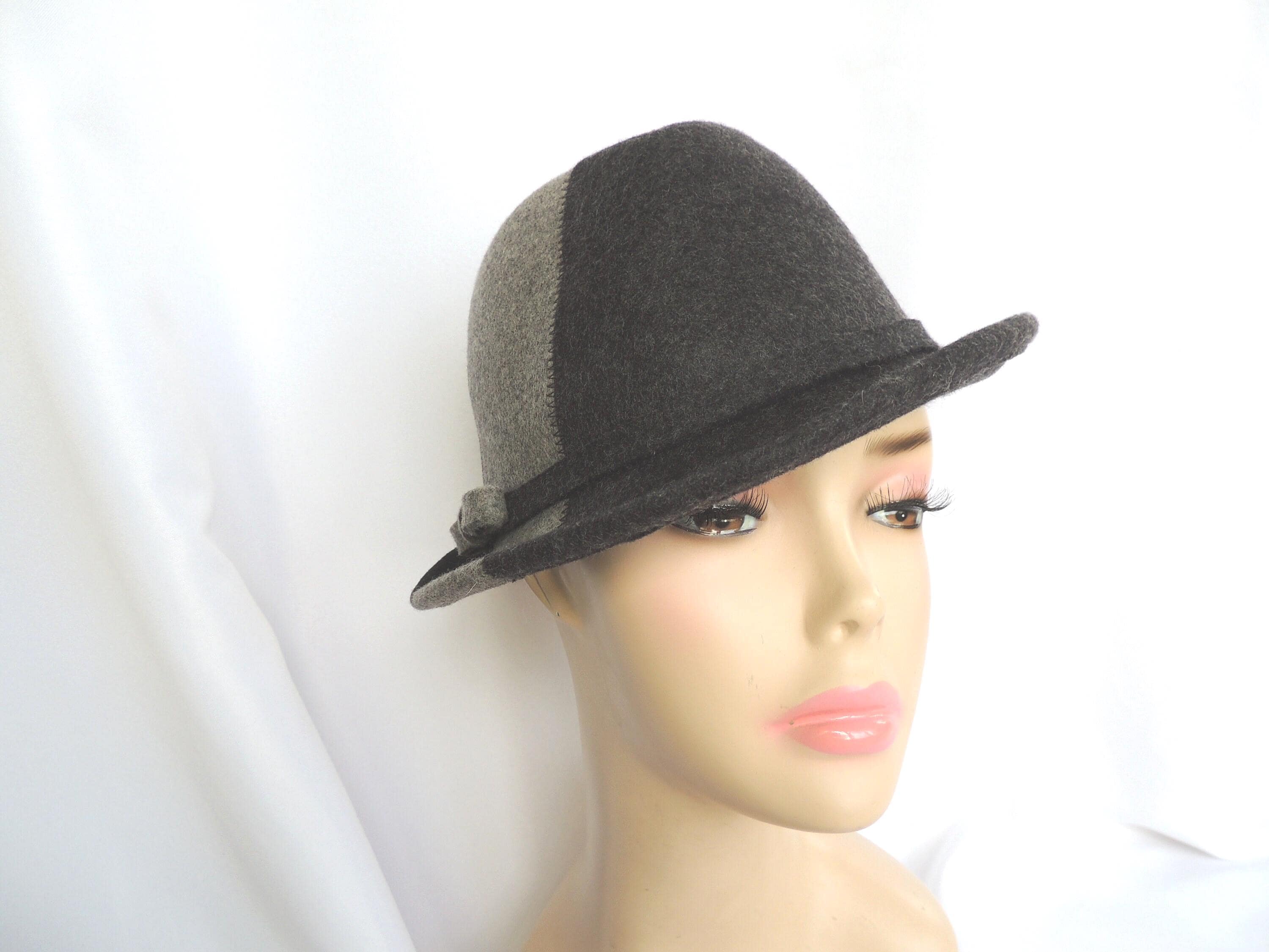 Callanan black fedora hat featuring a sequin embellished band one size Black Sequin Fedora - Etsy main image 2