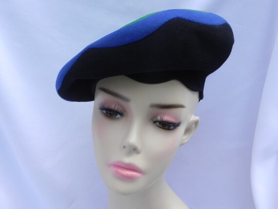 1940's Laddie Northridge Vintage Black, Blue, and